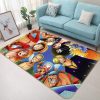 one piece anime 4 area rug living room and bed room rug rug regtangle carpet floor decor home decor 0 - One Piece Gifts Store