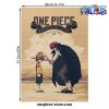 one piece luffy and ace kraft paper poster 667 - One Piece Gifts Store