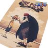 one piece luffy and ace kraft paper poster 673 - One Piece Gifts Store