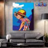one piece luffy see 3d wall art 123 - One Piece Gifts Store