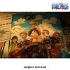 one piece luffy team kraft paper poster 463 - One Piece Gifts Store