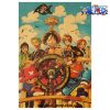 one piece luffy team kraft paper poster 844 - One Piece Gifts Store