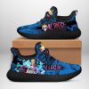 one piece marco reze shoes custom one piece anime sneakers gearanime - One Piece Gifts Store