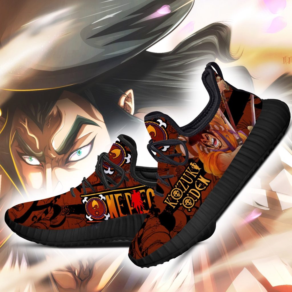 one piece oden reze shoes custom one piece anime sneakers gearanime 3 - One Piece Gifts Store