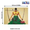 one piece roronoa zoro three sword kraft paper poster 814 - One Piece Gifts Store