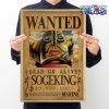 one piece sogeking wanted kraft paper poster 158 - One Piece Gifts Store