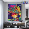 one piece wall art king luffy canvas 583 - One Piece Gifts Store