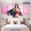 sexy 5 pieces one piece boa hancock canvas wall art 937 - One Piece Gifts