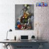 silvers rayleigh luffy one piece wall art with framed 615 - One Piece Gifts Store