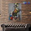 silvers rayleigh luffy one piece wall art with framed 713 - One Piece Gifts Store