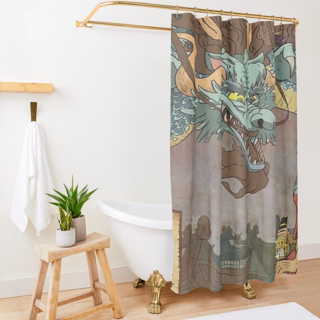 urshower curtain opensquare1500x1500 13 1 - One Piece Gifts